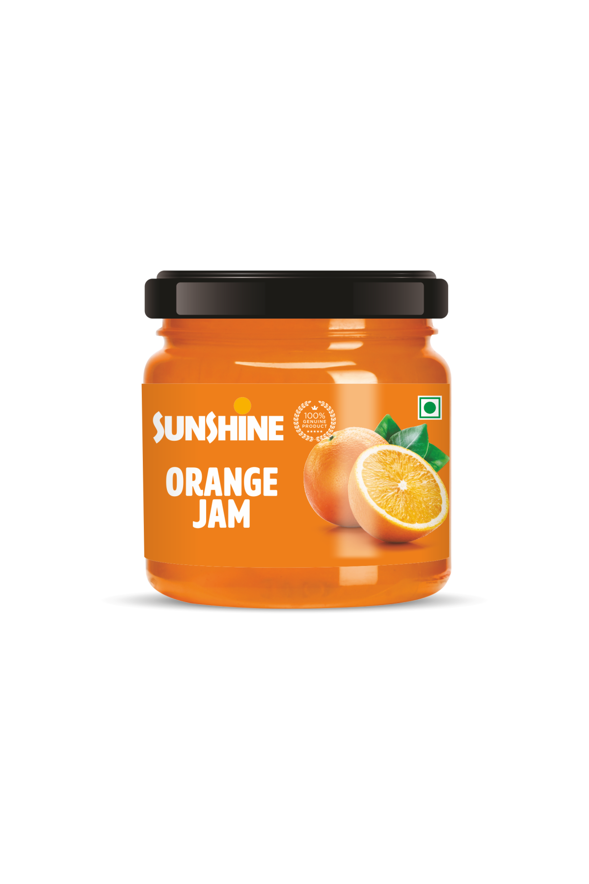 Sunshine Orange Jam – Citrusy Zest with Real Orange Pulp | 100% Genuine Product