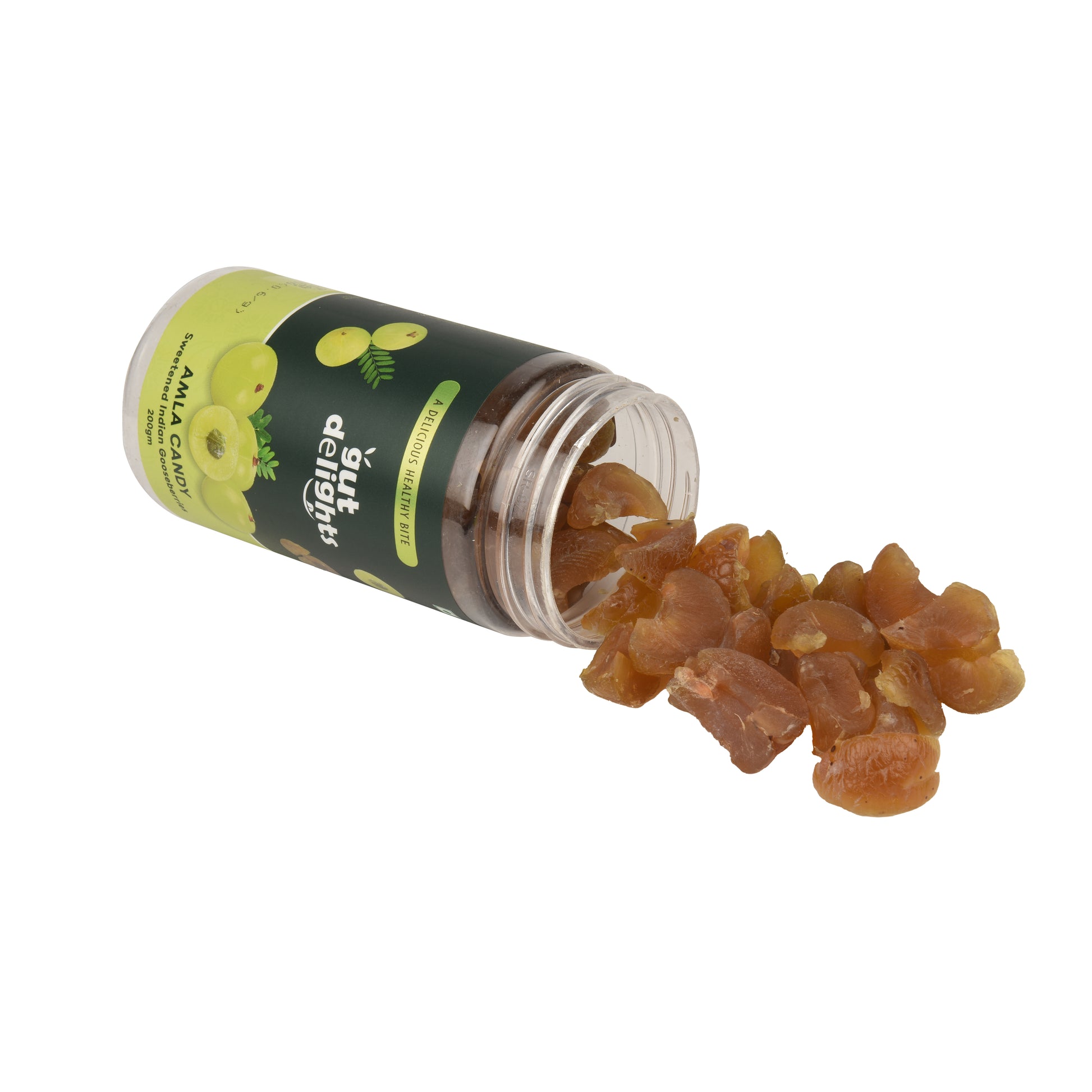 Gut Delights Amla Candy – Sweetened Indian Gooseberries (200g)