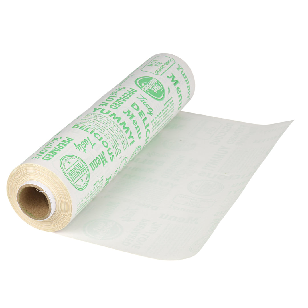 Gutdelights 1 Kilogram (1 KG) Nutri Wrap Food Wrapping Paper, Non-Sticky Butter Paper Roll for Roti Use as Parchment Paper OR Kitchen Roll Paper or roti clothes wrap