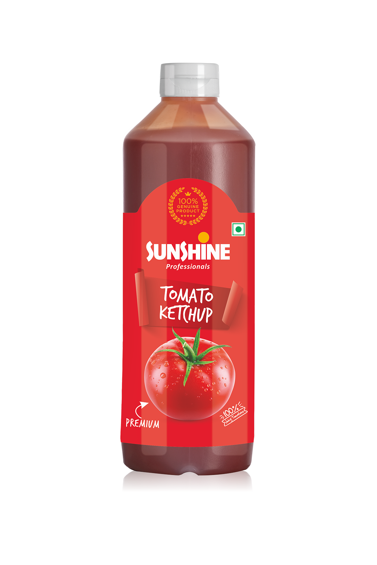 Sunshine Premium Tomato Ketchup – Made with 100% Real Tomatoes | Rich Taste & Thick Consistency