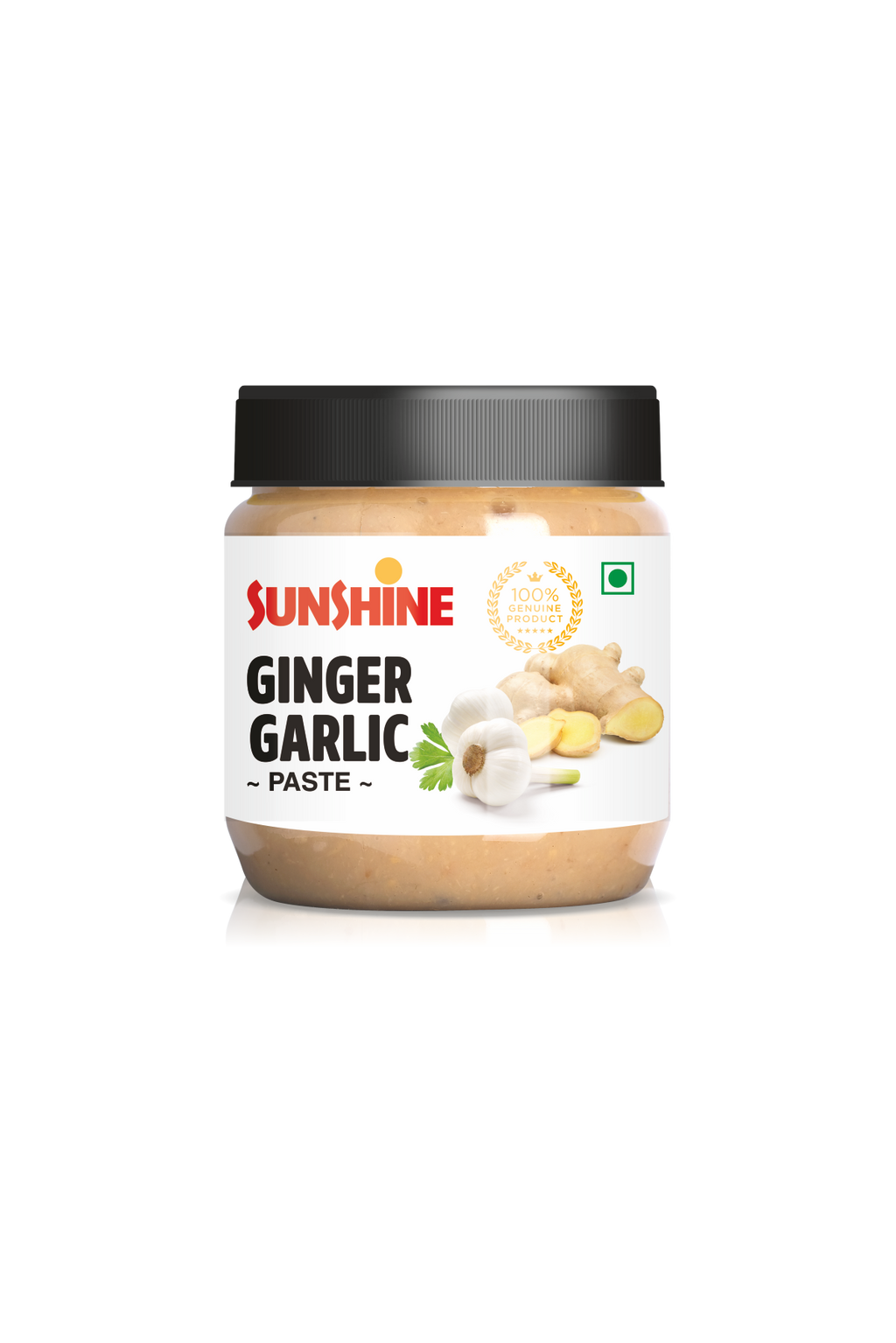Sunshine Ginger Garlic Paste – 100% Pure & Authentic