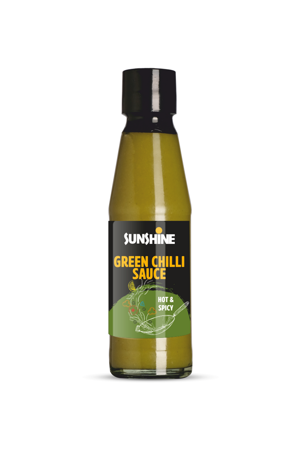 Sunshine Green Chilli Sauce – Hot & Spicy Flavor Boost