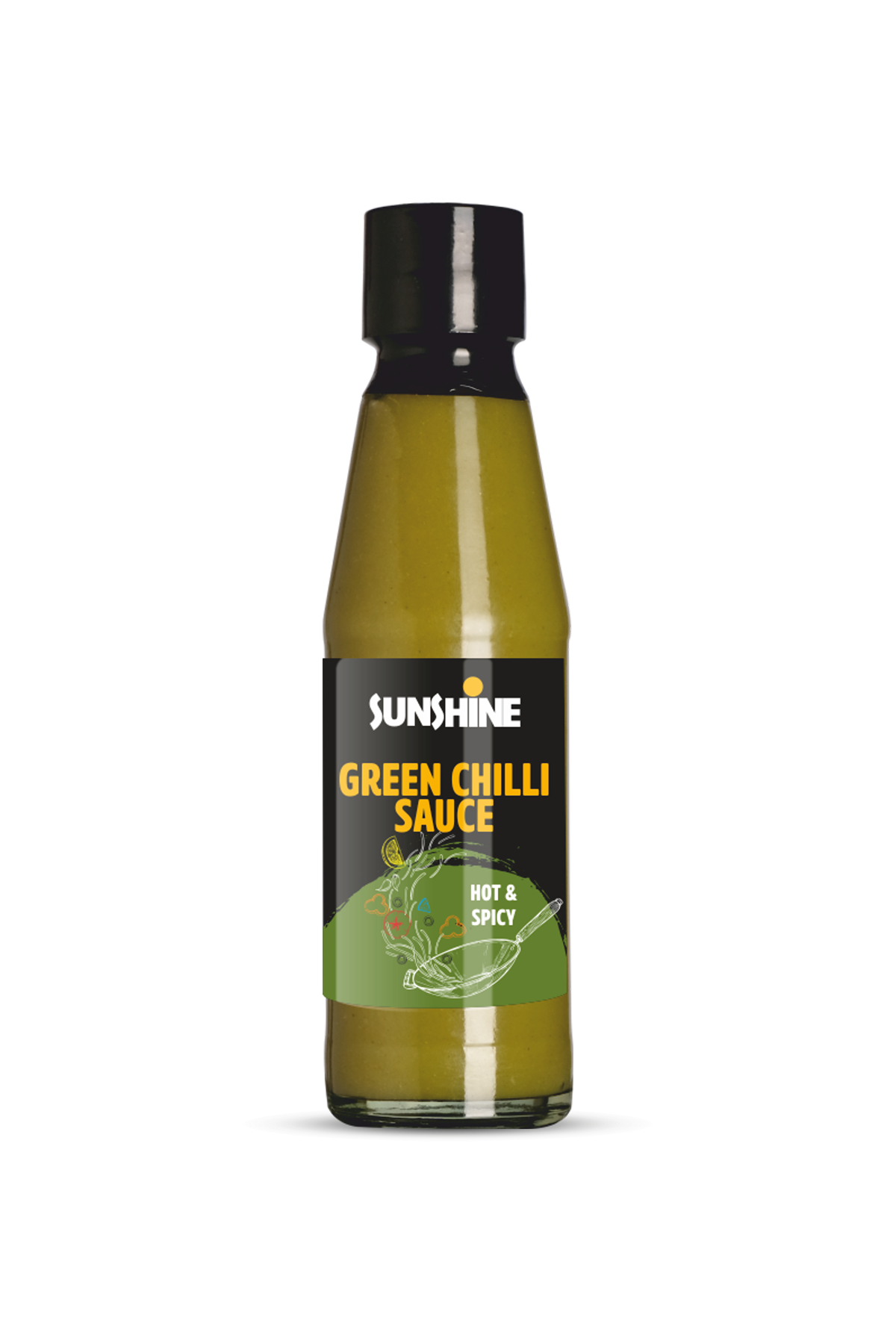 Sunshine Green Chilli Sauce – Hot & Spicy Flavor Boost