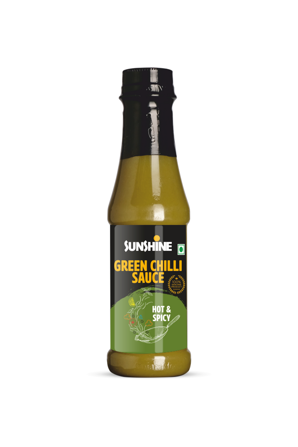 Sunshine Green Chilli Sauce – Hot & Spicy Flavor Boost