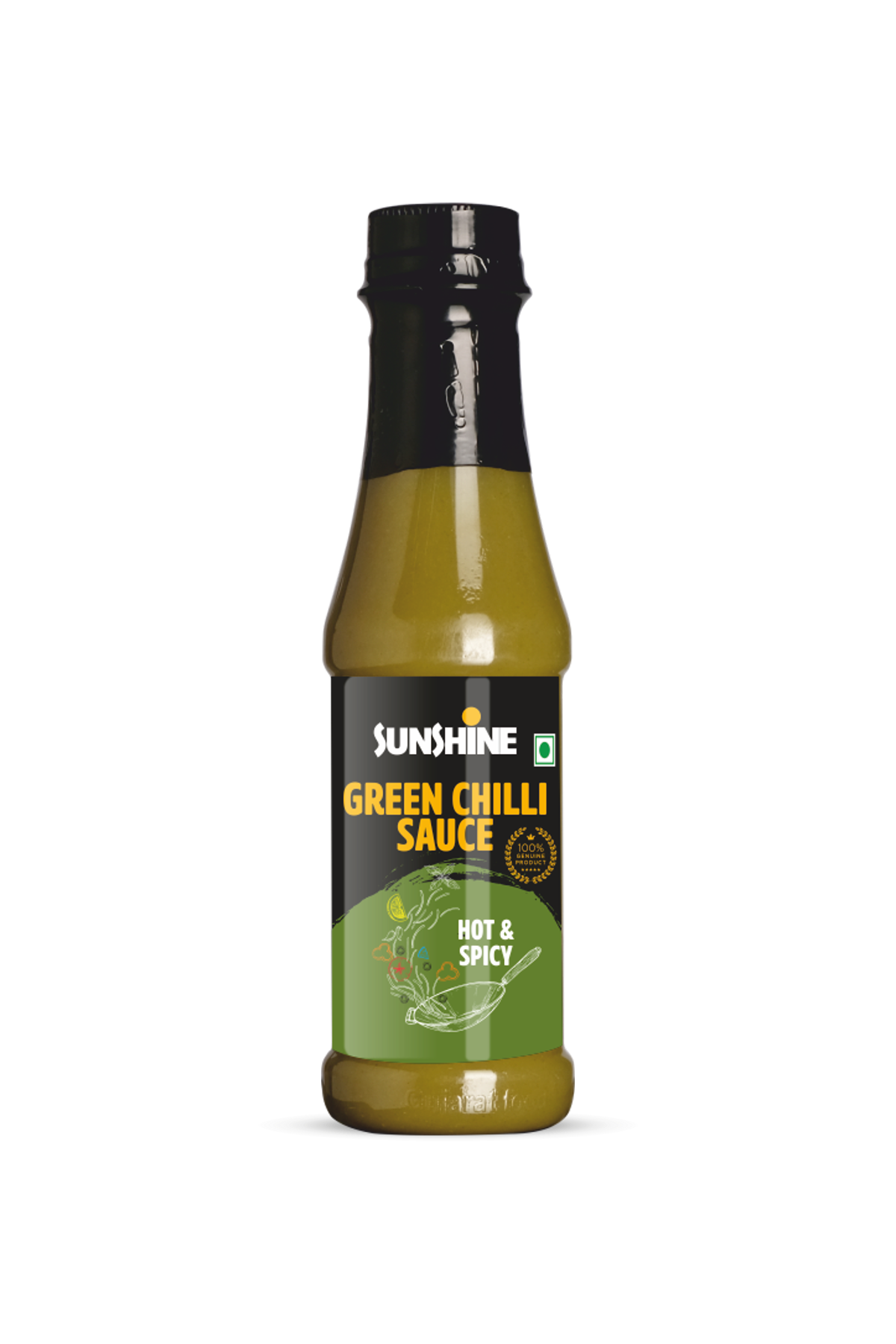 Sunshine Green Chilli Sauce – Hot & Spicy Flavor Boost
