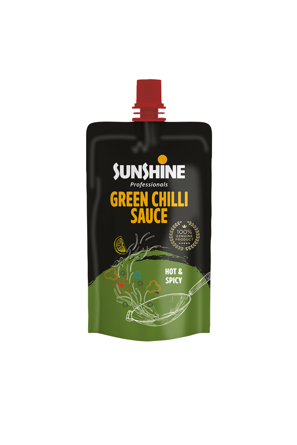 Sunshine Green Chilli Sauce – Hot & Spicy Flavor Boost