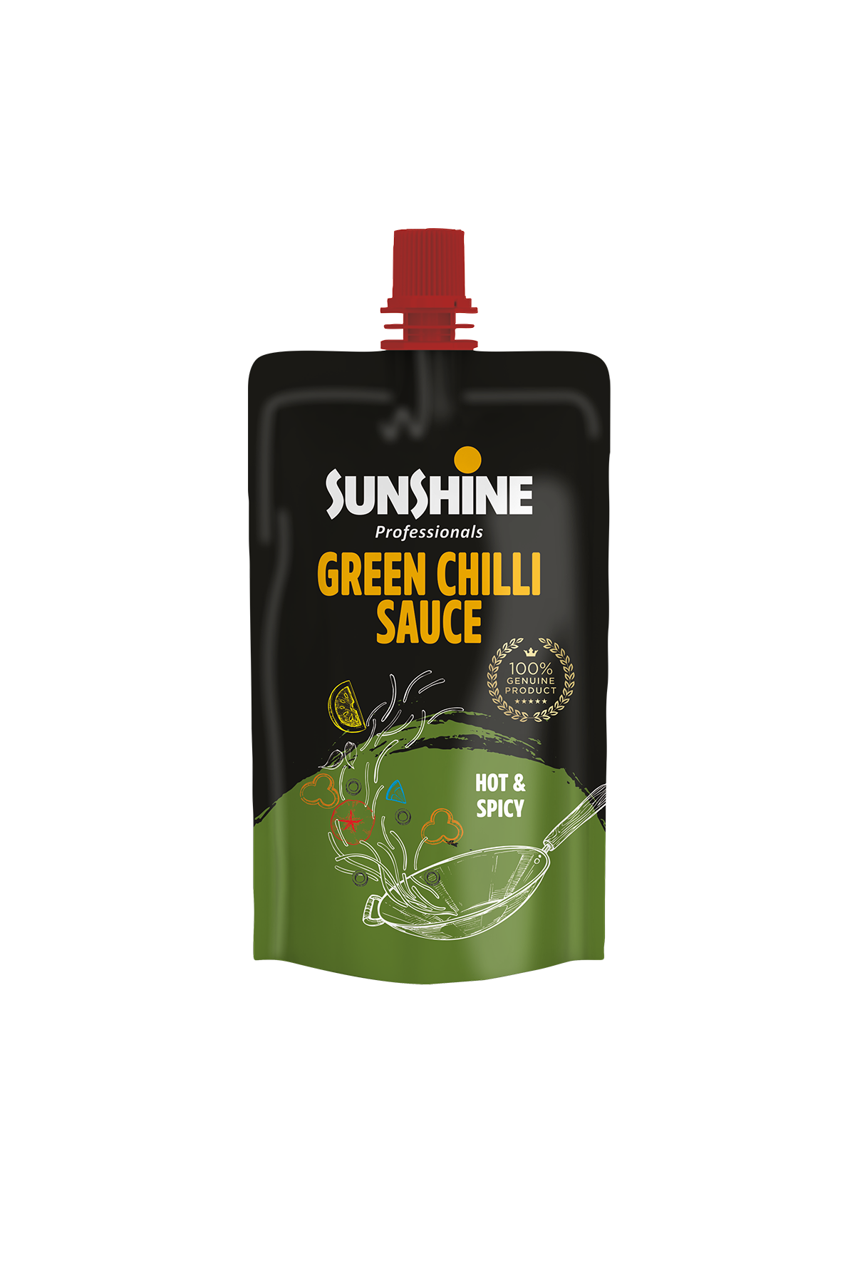 Sunshine Green Chilli Sauce – Hot & Spicy Flavor Boost