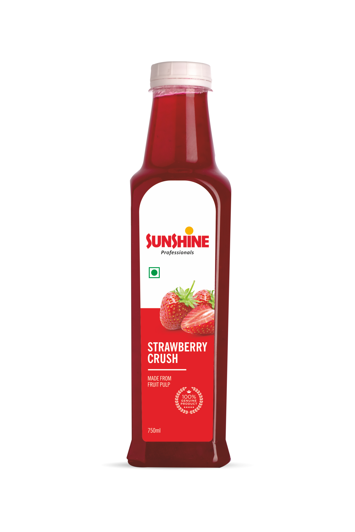 Sunshine Strawberry Crush – (Made from Fruit Pulp)