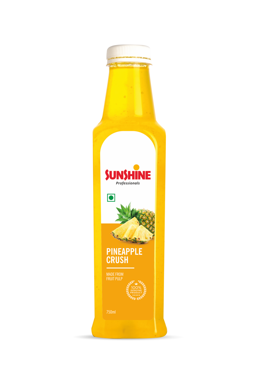 Sunshine Pineapple Crush – (Made from Fruit Pulp)