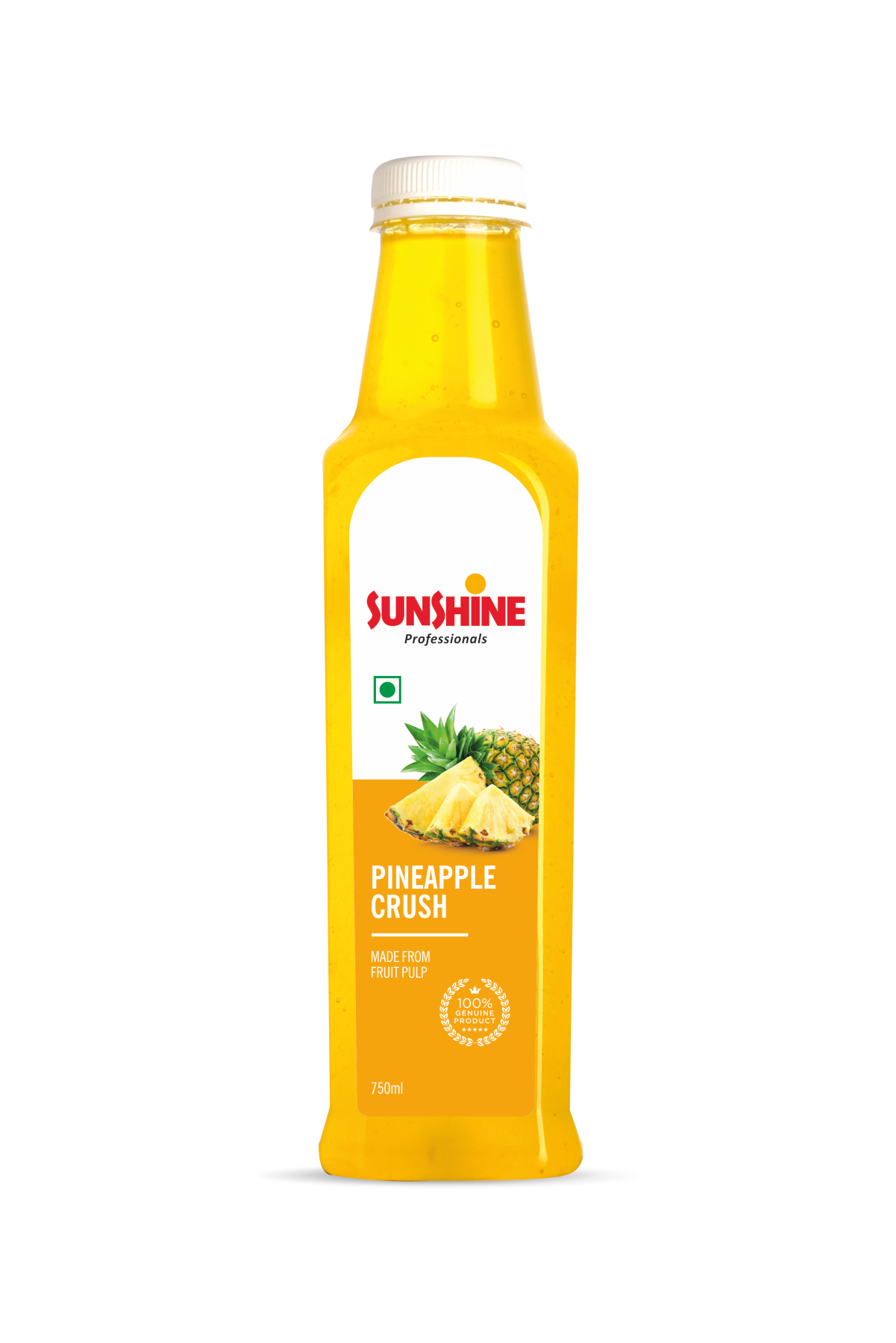 Sunshine Pineapple Crush – (Made from Fruit Pulp)