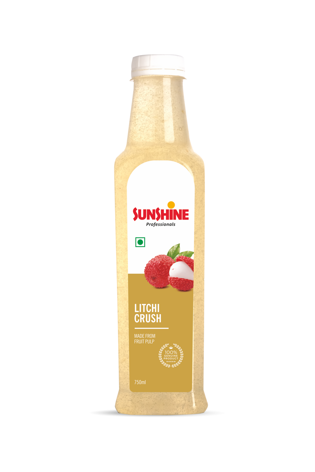 Sunshine Litchi Crush – (Made from Fruit Pulp)