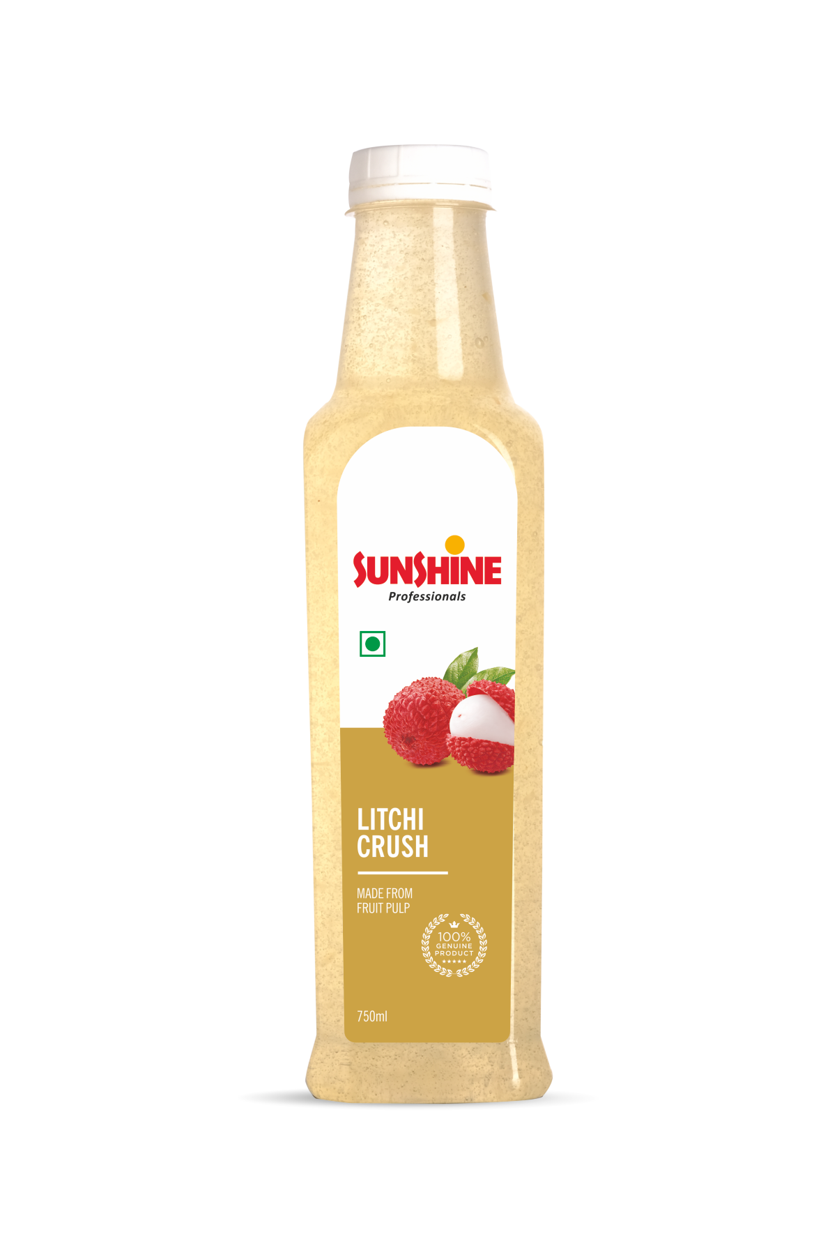 Sunshine Litchi Crush – (Made from Fruit Pulp)