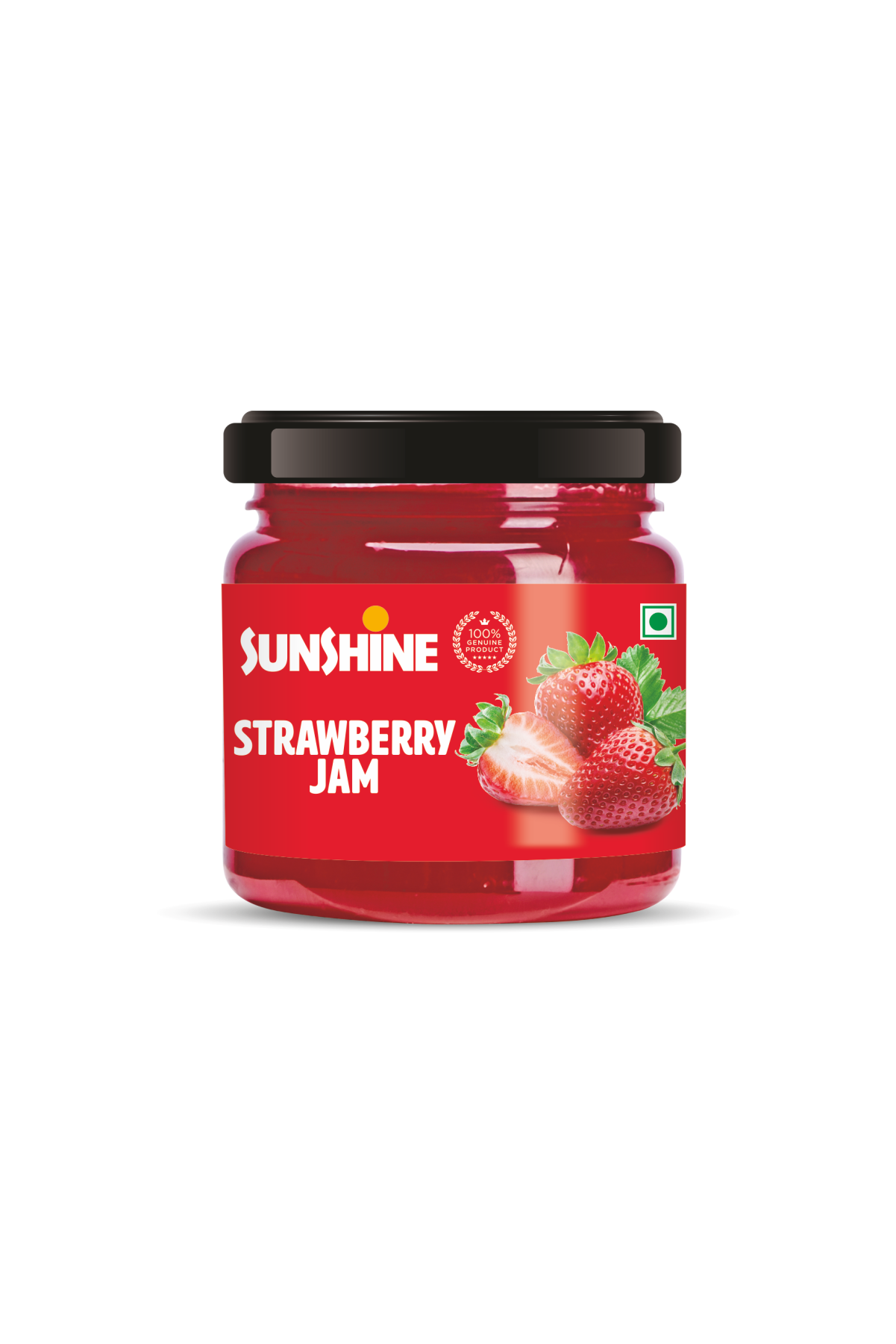 Sunshine Strawberry Jam – Made with Real Strawberries | 100% Genuine Product