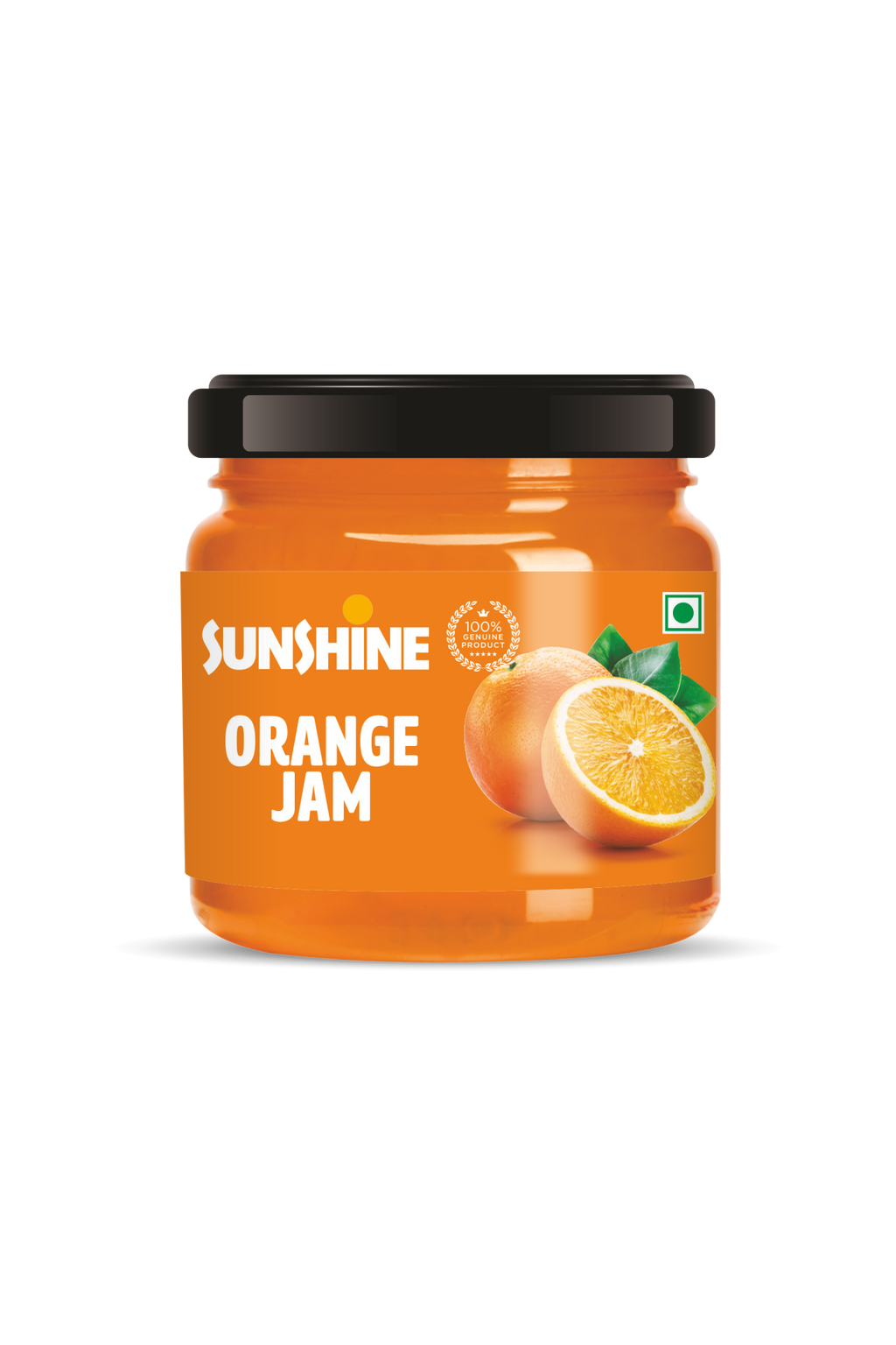 Sunshine Orange Jam – Citrusy Zest with Real Orange Pulp | 100% Genuine Product