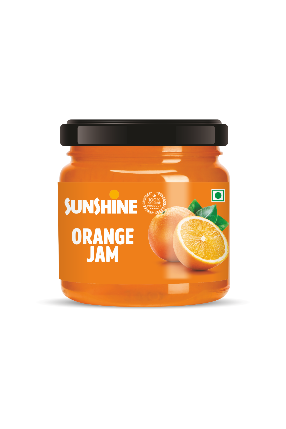 Sunshine Orange Jam – Citrusy Zest with Real Orange Pulp | 100% Genuine Product