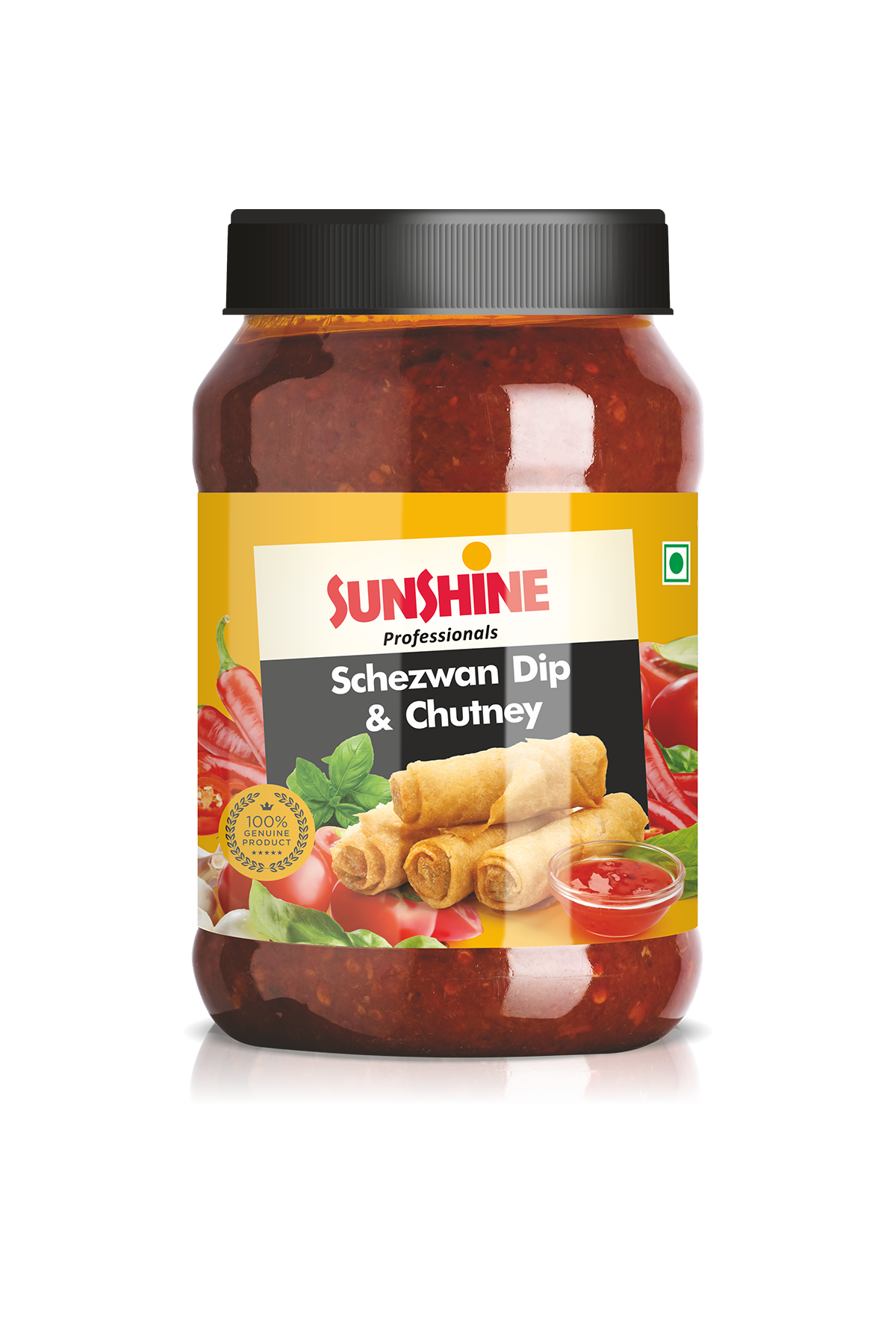 Sunshine Schezwan Dip & Chutney – Spicy, Tangy & Ready-to-Serve | Professional Quality