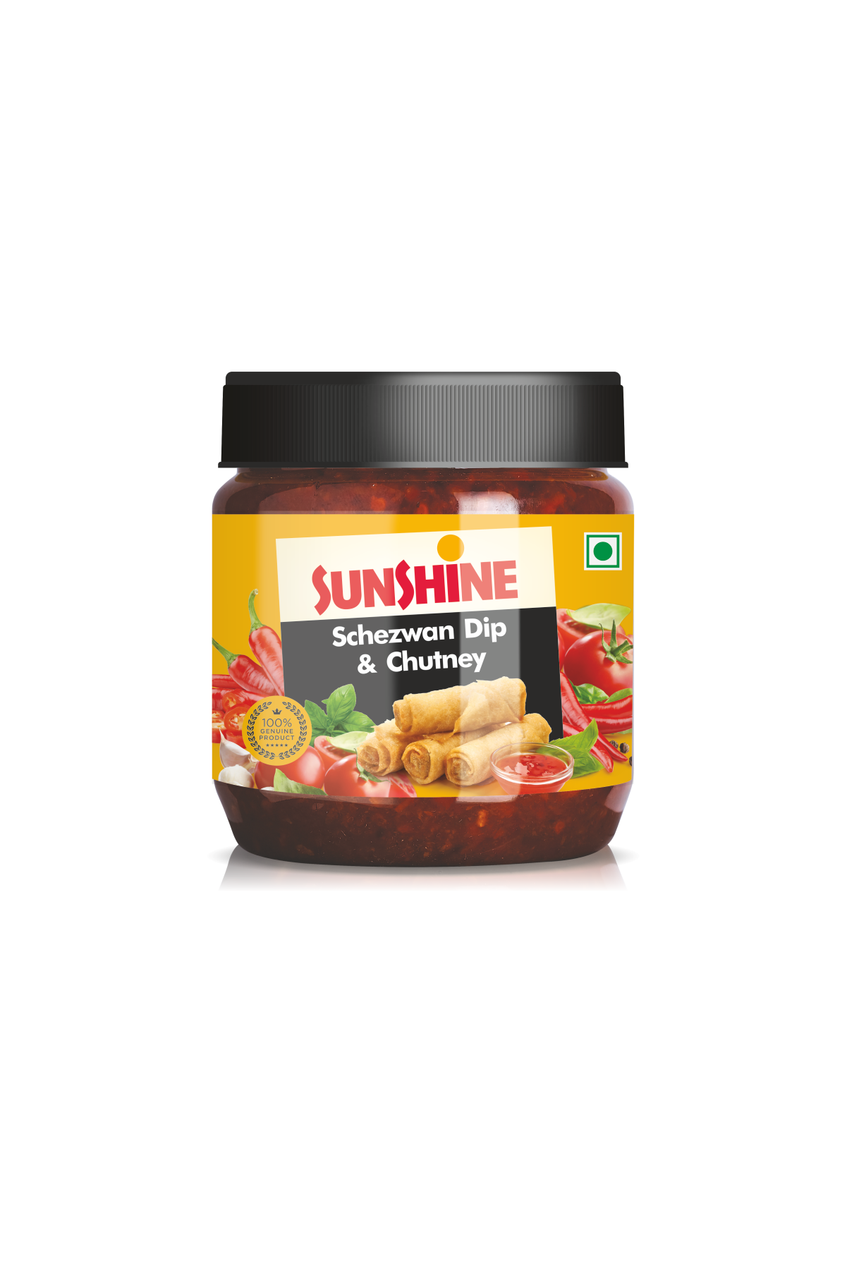 Sunshine Schezwan Dip & Chutney – Spicy, Tangy & Ready-to-Serve | Professional Quality