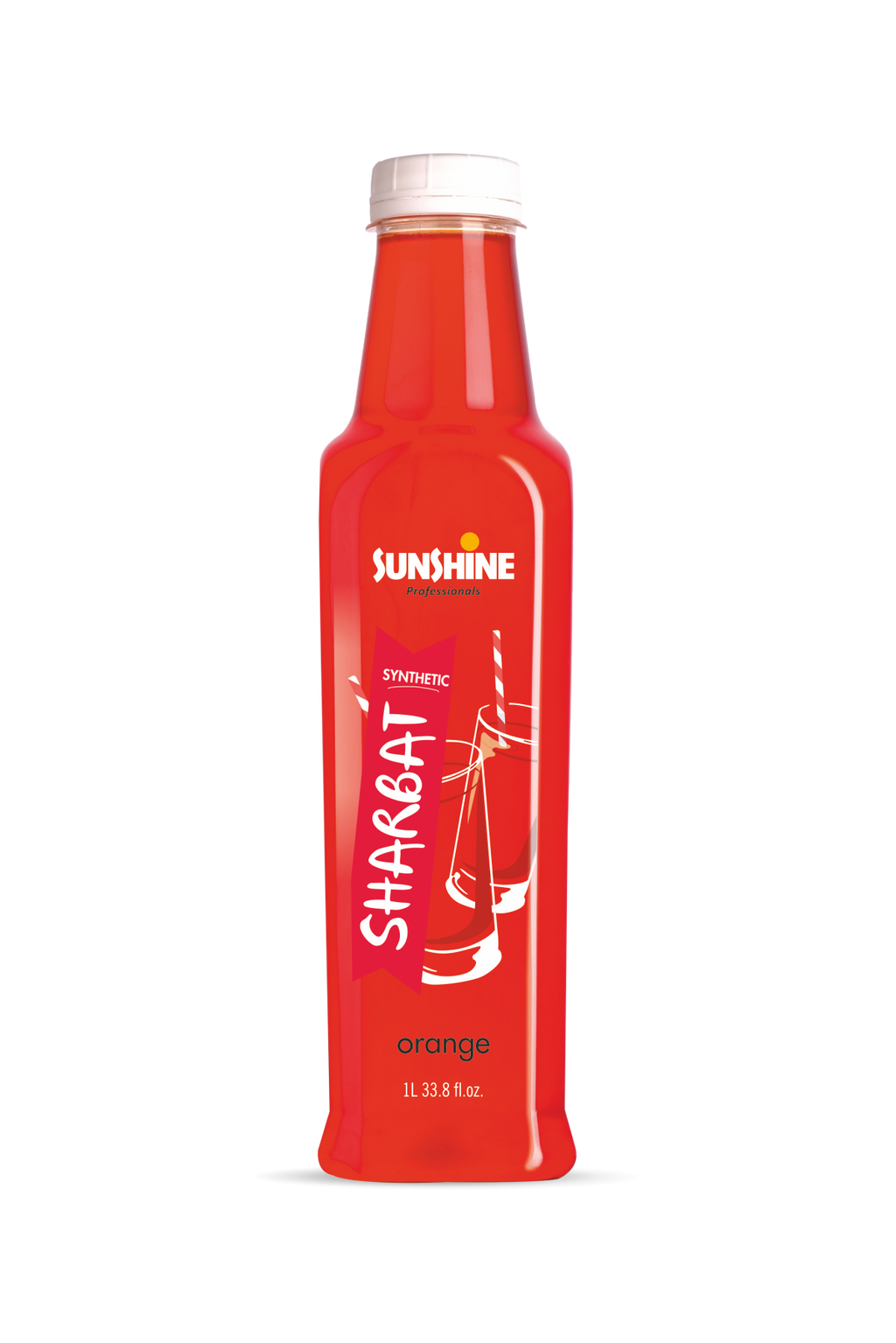 Sunshine Orange Sharbat – 1L Bottle